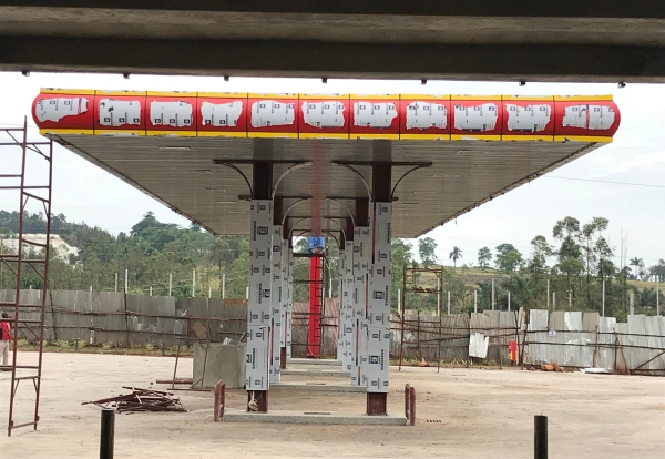 Prefab Steel Structure for Fuel Stations