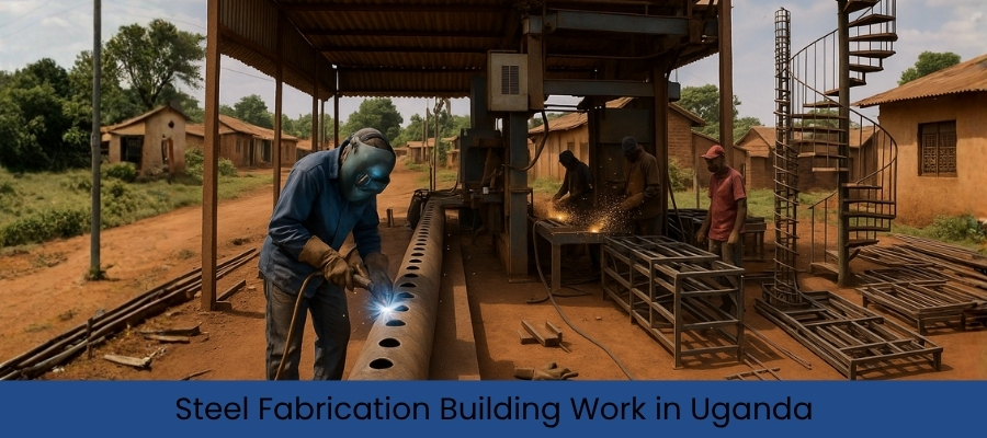 Steel Fabrication Building Work in Uganda