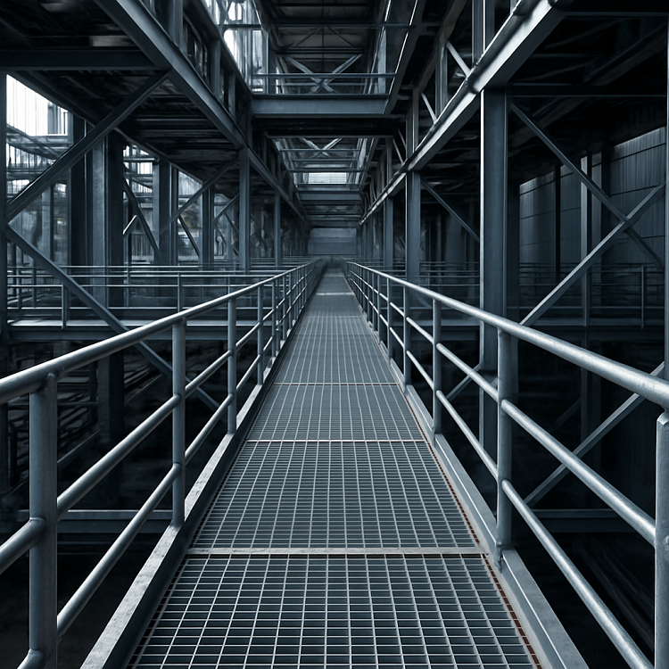 Industrial Design Steel Walkways
