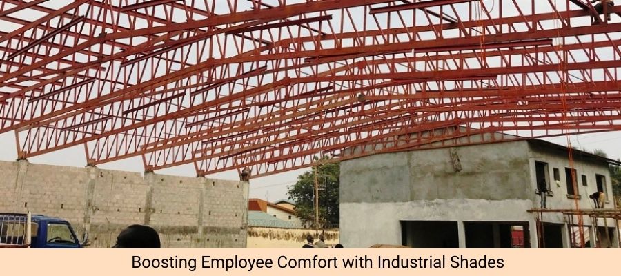 How Industrial Shade Structures Enhance Employee Well-being?