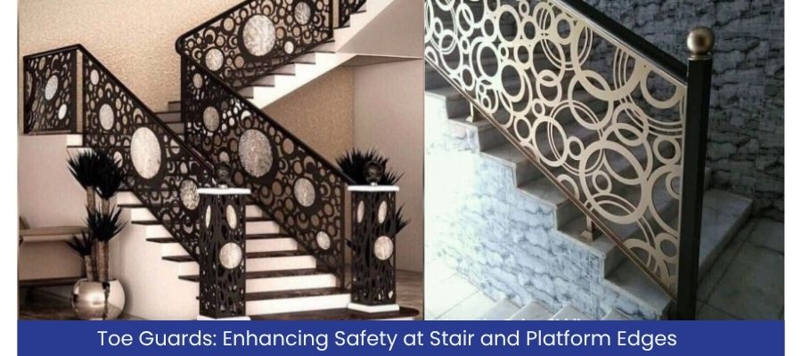 Toe Guards Enhancing Safety Stair and Platform Edges