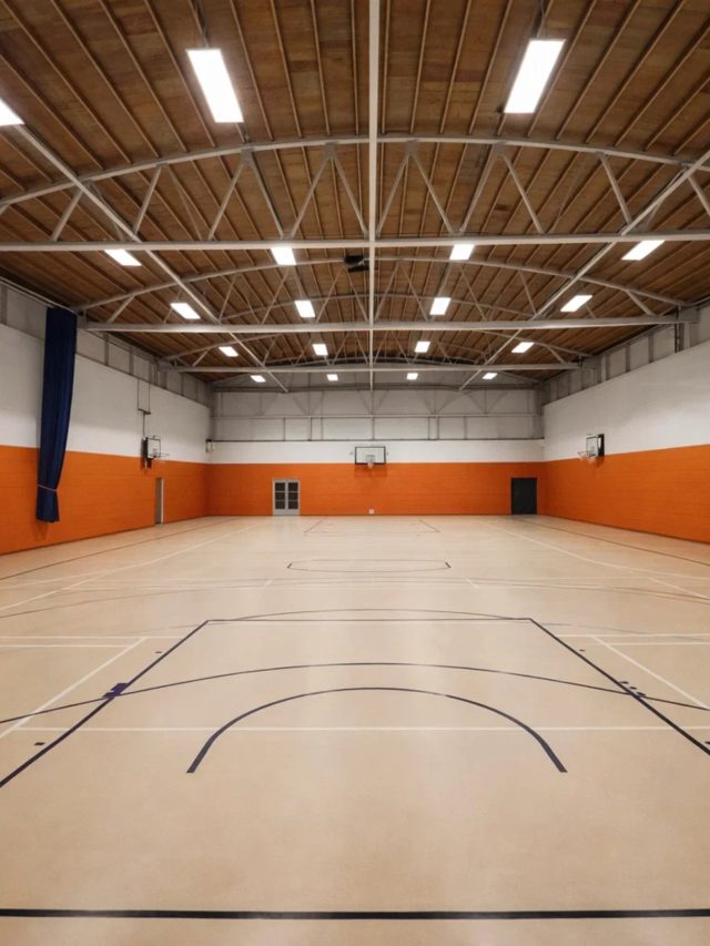 Pre-Engineered School Sports Stadium