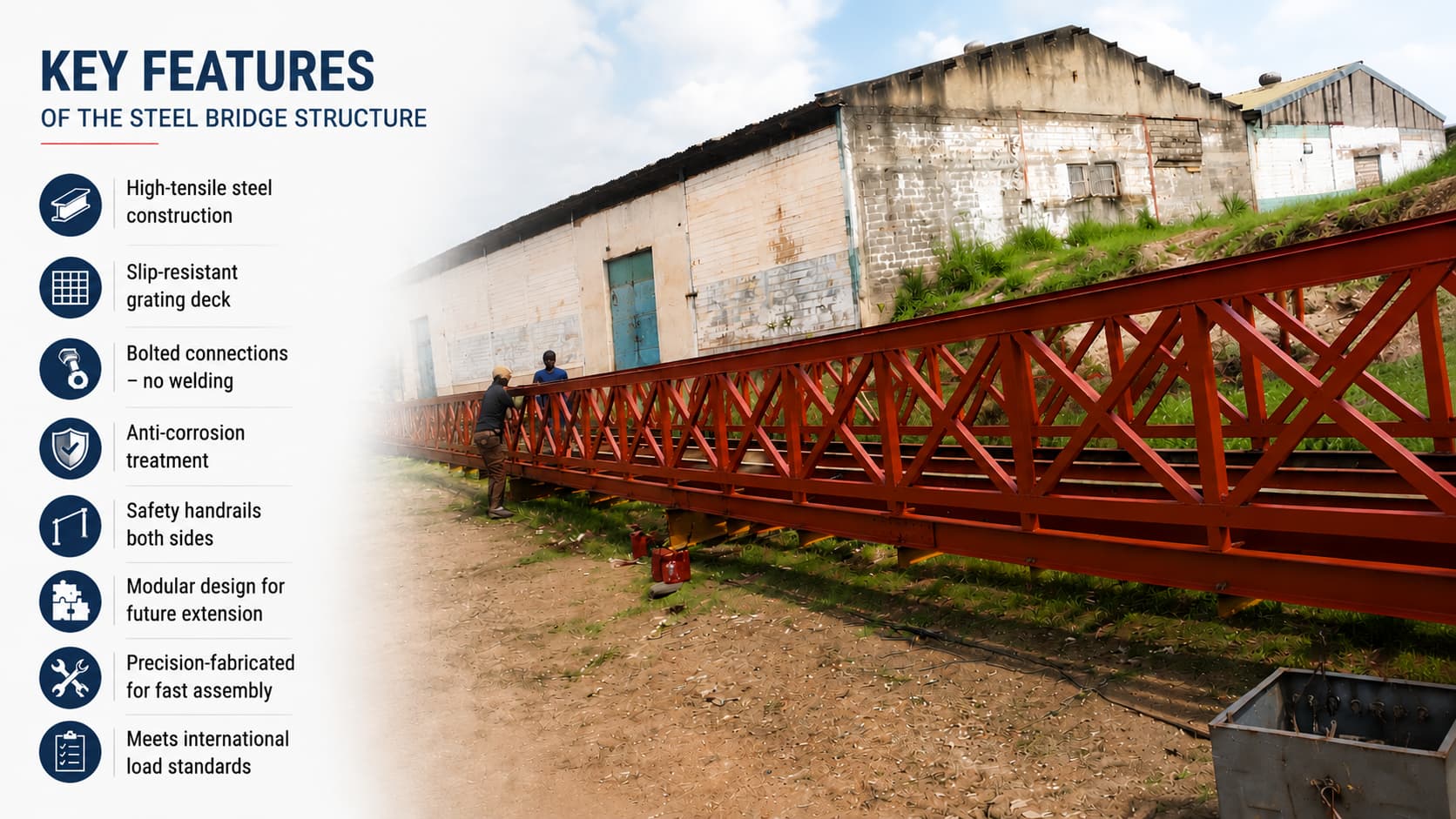 Key Features of the Steel Bridge Structure