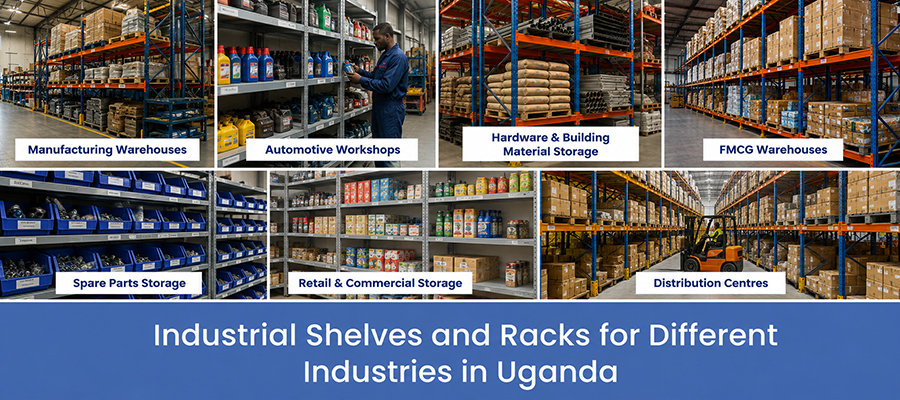 Industrial Shelves and Racks for Different Industries in Uganda