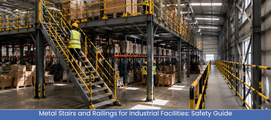 Metal Stairs and Railings for Industrial Facilities Safety Guide