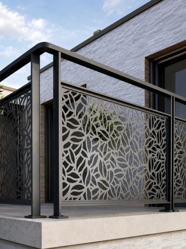 outdoor railing